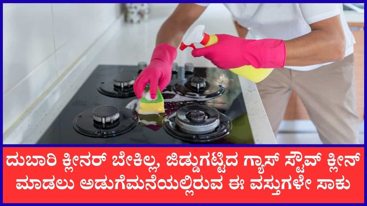 ಮನೆಯಲ್ಲಿರುವ ಈ ಒಂದು ವಸ್ತುವಿನಿಂದ ಜಿಡ್ಡುಗಟ್ಟಿದ ಗ್ಯಾಸ್ ಸ್ಟೌವ್ನ ಕ್ಷಣದಲ್ಲೇ ಕ್ಲೀನ್ ಮಾಡ್ಬೋದು ಮನೆಯಲ್ಲಿರುವ ಈ ಒಂದು ವಸ್ತುವಿನಿಂದ ಜಿಡ್ಡುಗಟ್ಟಿದ ಗ್ಯಾಸ್ ಸ್ಟೌವ್ನ ಕ್ಷಣದಲ್ಲೇ ಕ್ಲೀನ್ ಮಾಡ್ಬೋದು