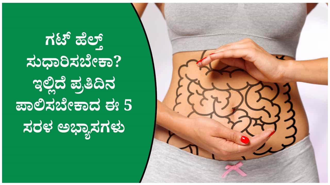 Gut Health: ಜೀರ್ಣಕ್ರಿಯೆ ಸುಧಾರಿಸಲು ಪ್ರತಿದಿನ ಮಾಡಬೇಕಾದ 5 ಸರಳ ಕೆಲಸಗಳು