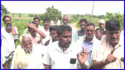 ಹಾವೇರಿ: ಕೆರೆಗಳಿಗೆ ನೀರು ಹರಿಸದ ಅಧಿಕಾರಿಗಳ ವಿರುದ್ಧ ರೈತರ ಆಕ್ರೋಶ