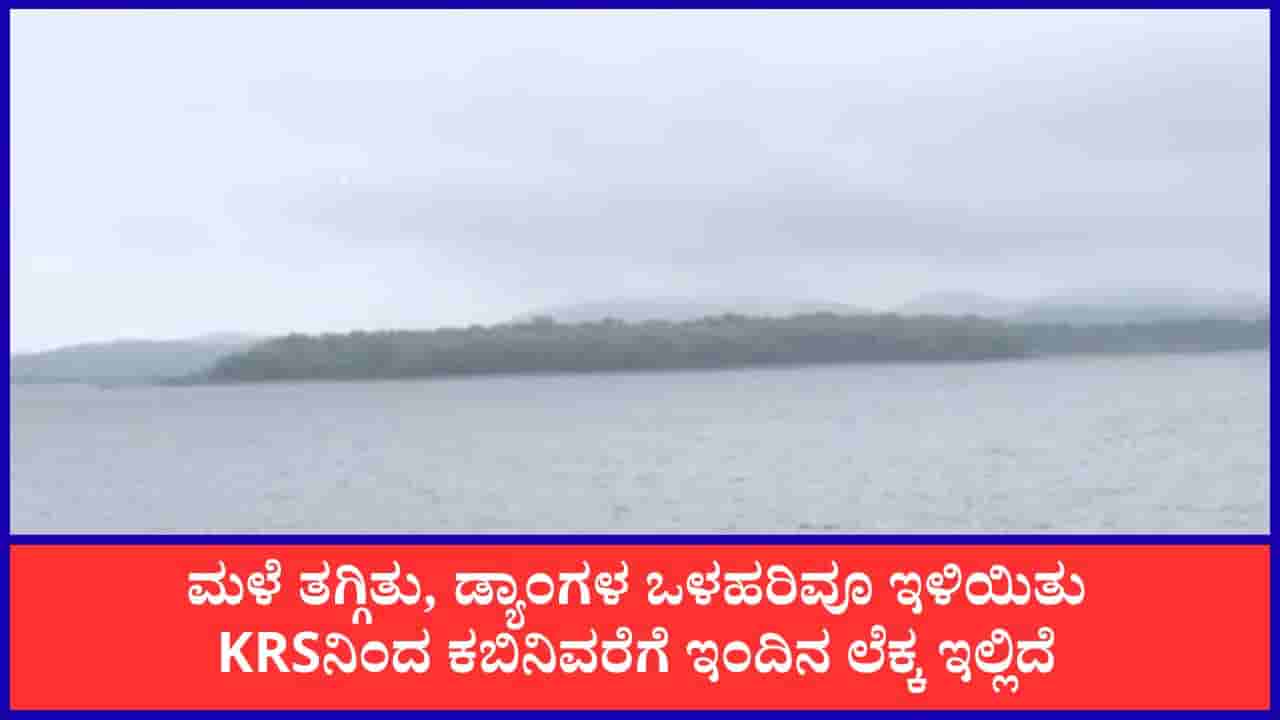Karnataka Dam Water Level: ಕಾವೇರಿ ಜಲಾನಯನ ಪ್ರದೇಶದಲ್ಲಿ ಮಳೆ ಇಳಿಕೆ: KRS, ಕಬಿನಿ ಸೇರಿ ಜಲಾಶಯಗಳ ನೀರಿನ ಮಟ್ಟ ಇಲ್ಲಿದೆ