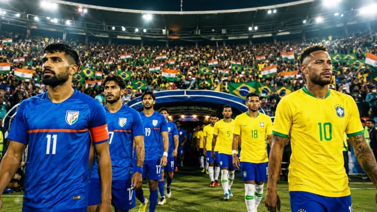 ಭಾರತ vs ಬ್ರೆಝಿಲ್ ಪಂದ್ಯಕ್ಕೆ ಡೇಟ್ ಫಿಕ್ಸ್​!
