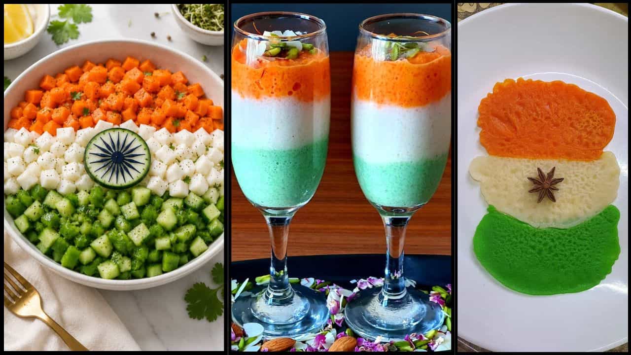 Independence Day Tricolour Food: ಸ್ವಾತಂತ್ರ್ಯ ದಿನಾಚರಣೆಯಂದು ಸುಲಭವಾಗಿ 'ತ್ರಿವರ್ಣ' ಖಾದ್ಯ ತಯಾರಿಸಿ; ರೆಸಿಪಿ ಇಲ್ಲಿದೆ Independence Day Tricolour Food: ಸ್ವಾತಂತ್ರ್ಯ ದಿನಾಚರಣೆಯಂದು ಸುಲಭವಾಗಿ 'ತ್ರಿವರ್ಣ' ಖಾದ್ಯ ತಯಾರಿಸಿ; ರೆಸಿಪಿ ಇಲ್ಲಿದೆ