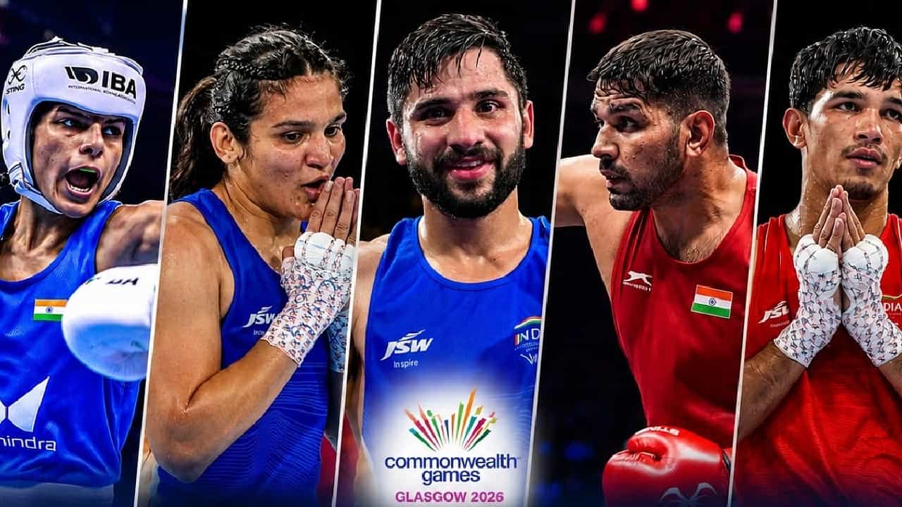 CWG 2026: ಭಾರತೀಯ ಬಾಕ್ಸರ್ಗಳ ಪಂಚ್ಗೆ 7 ಚಿನ್ನದ ಪದಕ! CWG 2026: ಭಾರತೀಯ ಬಾಕ್ಸರ್ಗಳ ಪಂಚ್ಗೆ 7 ಚಿನ್ನದ ಪದಕ!