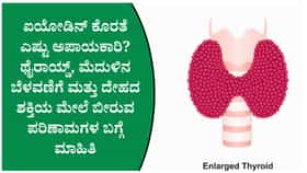 ಅಯೋಡಿನ್ ಇರುವ ಆಹಾರಗಳು ಯಾವುವು?