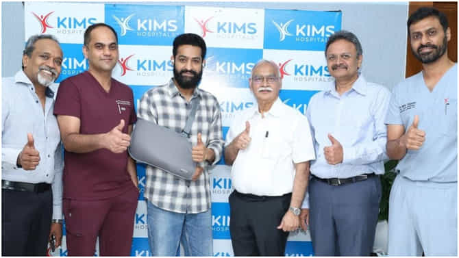 ಭುಜದ ಶಸ್ತ್ರಚಿಕಿತ್ಸೆ ಮುಕ್ತಾಯ: ಆಸ್ಪತ್ರೆಯಿಂದ ಡಿಸ್ಚಾರ್ಜ್ ಆದ ಎನ್‌ಟಿಆರ್