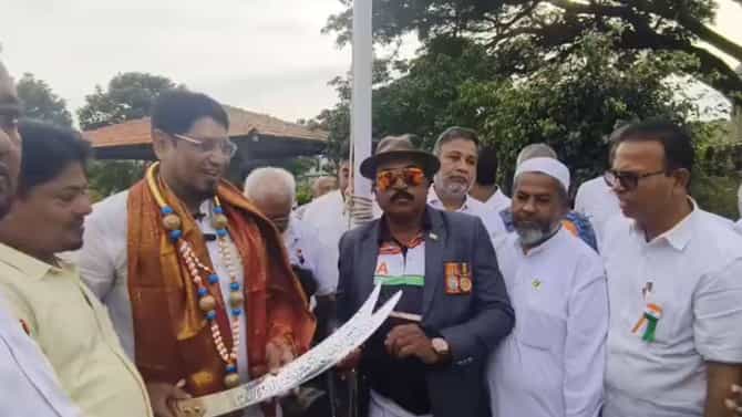 ಸ್ವಾತಂತ್ರ್ಯ ದಿನಾಚರಣೆ ವೇಳೆ ಖಡ್ಗ ಪ್ರದರ್ಶನ; ಓರ್ವನ ಬಂಧನ