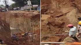 ಕಂಠೀರವ ಸ್ಟುಡಿಯೋ ಅಂಡರ್‌ಪಾಸ್ ಮಣ್ಣು ಕುಸಿತ :ಇಬ್ಬರು ಸಾವು