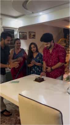 ಆಫ್ ಸ್ಕ್ರೀನ್​ನಲ್ಲಿ ‘ಕರ್ಣ’ ತಂಡ ಎಷ್ಟು ಖುಷಿಯಿಂದ ಇದೆ ನೋಡಿ