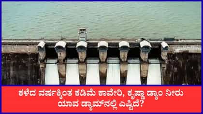 ಪ್ರಮುಖ ಜಲಾಶಯಗಳಲ್ಲಿ ಕಳೆದ ವರ್ಷಕ್ಕಿಂತ ಗಣನೀಯವಾಗಿ ತಗ್ಗಿದ ನೀರಿನ ಮಟ್ಟ