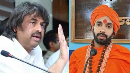 ಮಧು ಬಂಗಾರಪ್ಪ ವಿರುದ್ಧ ಸ್ಪರ್ಧೆ ಮಾಡುವುದಾಗಿ ಘೋಷಿಸಿದ ಸ್ವಾಮೀಜಿ