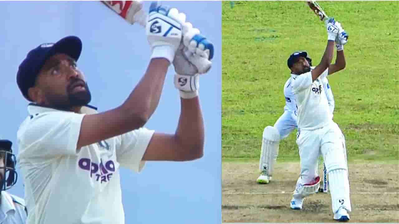 ಸಿಕ್ಸರ್ ಸಿರಾಜ್... ಬ್ಯಾಟಿಂಗ್ನಲ್ಲೂ ಮಿಯಾ ಮ್ಯಾಜಿಕ್!