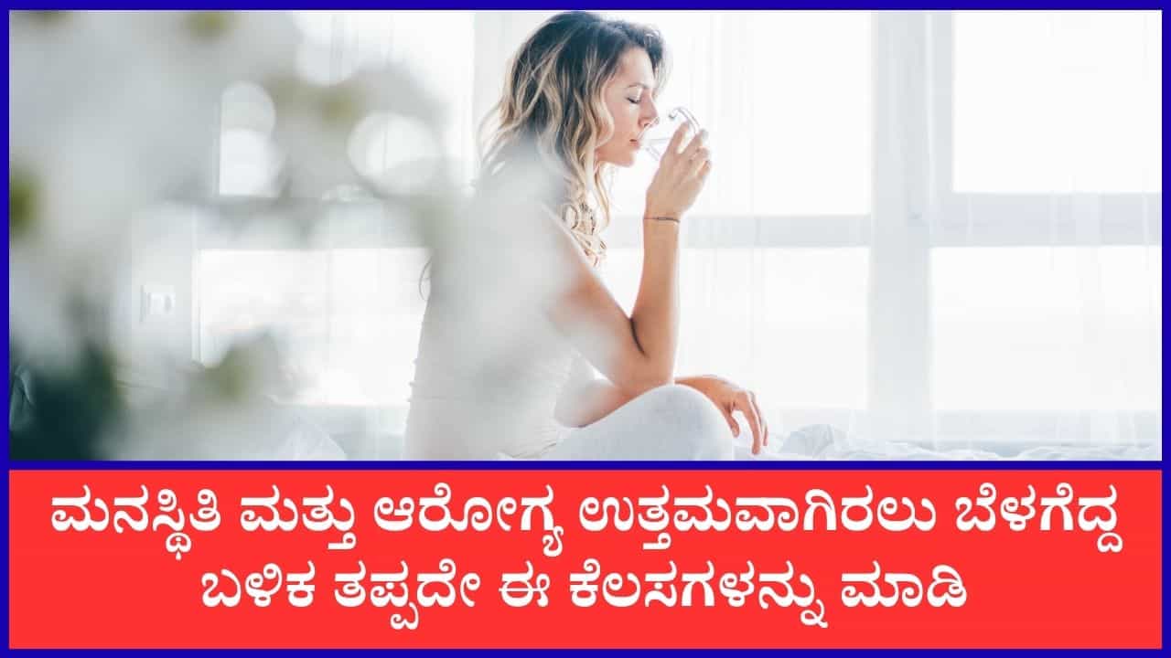 Morning Routine: ಬೆಳಗ್ಗೆ ಈ ಮೂರು ಕೆಲಸಗಳನ್ನು ಮಾಡಿ, ಆರೋಗ್ಯ, ಮನಸ್ಥಿತಿ ಎರಡೂ ಉತ್ತಮವಾಗಿರುತ್ತದೆ Morning Routine: ಬೆಳಗ್ಗೆ ಈ ಮೂರು ಕೆಲಸಗಳನ್ನು ಮಾಡಿ, ಆರೋಗ್ಯ, ಮನಸ್ಥಿತಿ ಎರಡೂ ಉತ್ತಮವಾಗಿರುತ್ತದೆ