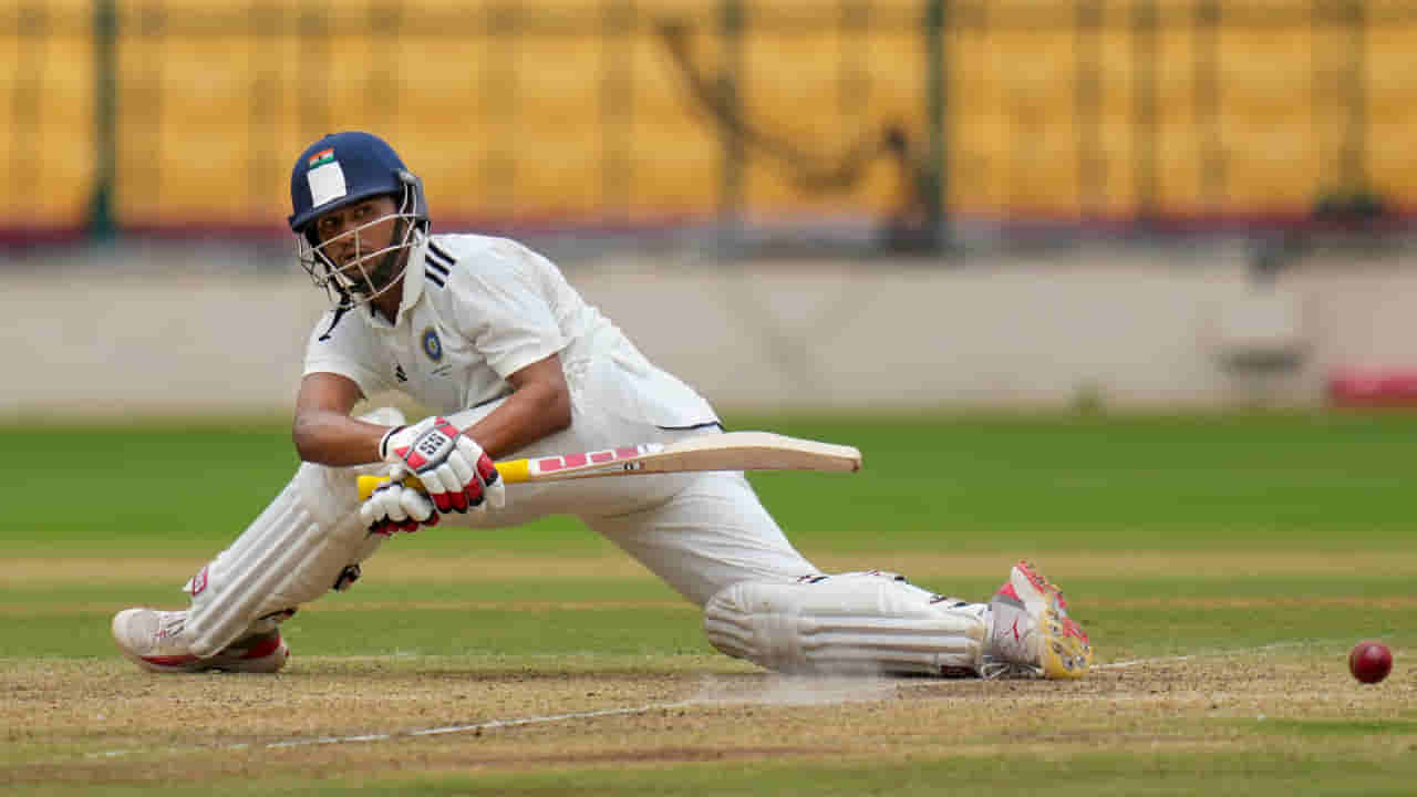4 ರನ್ಗಳಿಂದ ಶತಕ ವಂಚಿತರಾದ ಸರ್ಫರಾಜ್ ಖಾನ್ ಸಹೋದರ