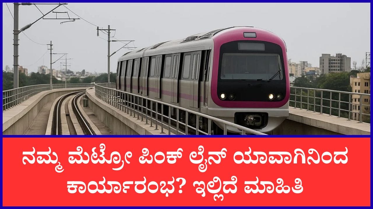 ನಮ್ಮ ಮೆಟ್ರೋ ಪಿಂಕ್ ಲೈನ್: ಕಾಮಗಾರಿ ಪರಿಶೀಲನೆ