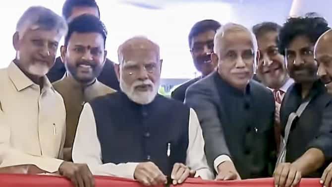 ವಿಜಯನಗರಂನಲ್ಲಿ ಪ್ರಧಾನಿ ಮೋದಿಯಿಂದ ಹೊಸ ಏರ್ಪೋರ್ಟ್ ಉದ್ಘಾಟನೆ