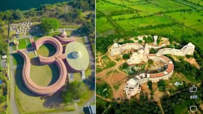ಇದು ವಿಶ್ವದ ಮೊದಲ ಓಂ ಆಕಾರದ ಅದ್ಭುತ ದೇವಾಲಯ!