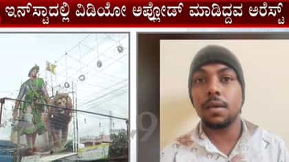 ಟಿಪ್ಪು ಸುಲ್ತಾನ್ ಕಟೌಟ್‌ಗೆ ಪಾಕಿಸ್ತಾನ ಪರ ಹಾಡು ಬಳಸಿ ಪೋಸ್ಟ್​: ಓರ್ವನ ಬಂಧನ