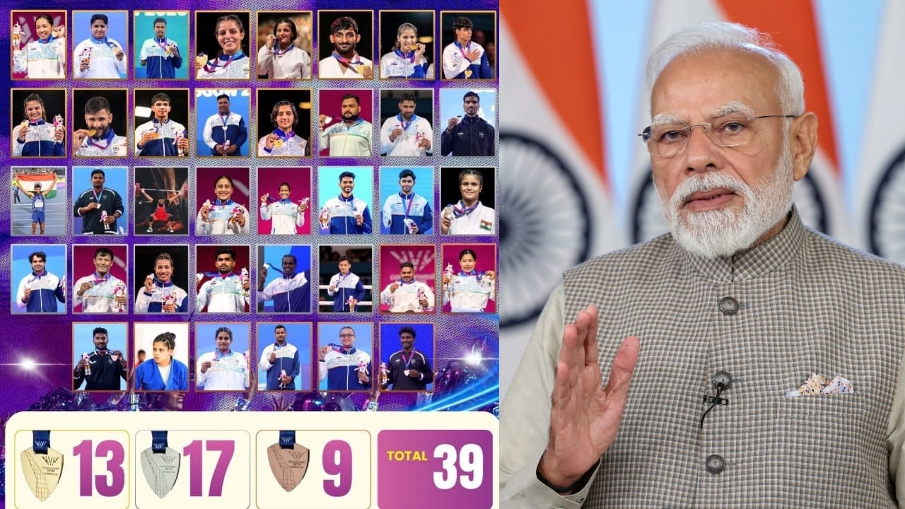 ಗ್ಲಾಸ್ಗೋ ಕಾಮನ್ವೆಲ್ತ್ ಕ್ರೀಡಾಕೂಟ: ಭಾರತಕ್ಕೆ 39 ಪದಕ