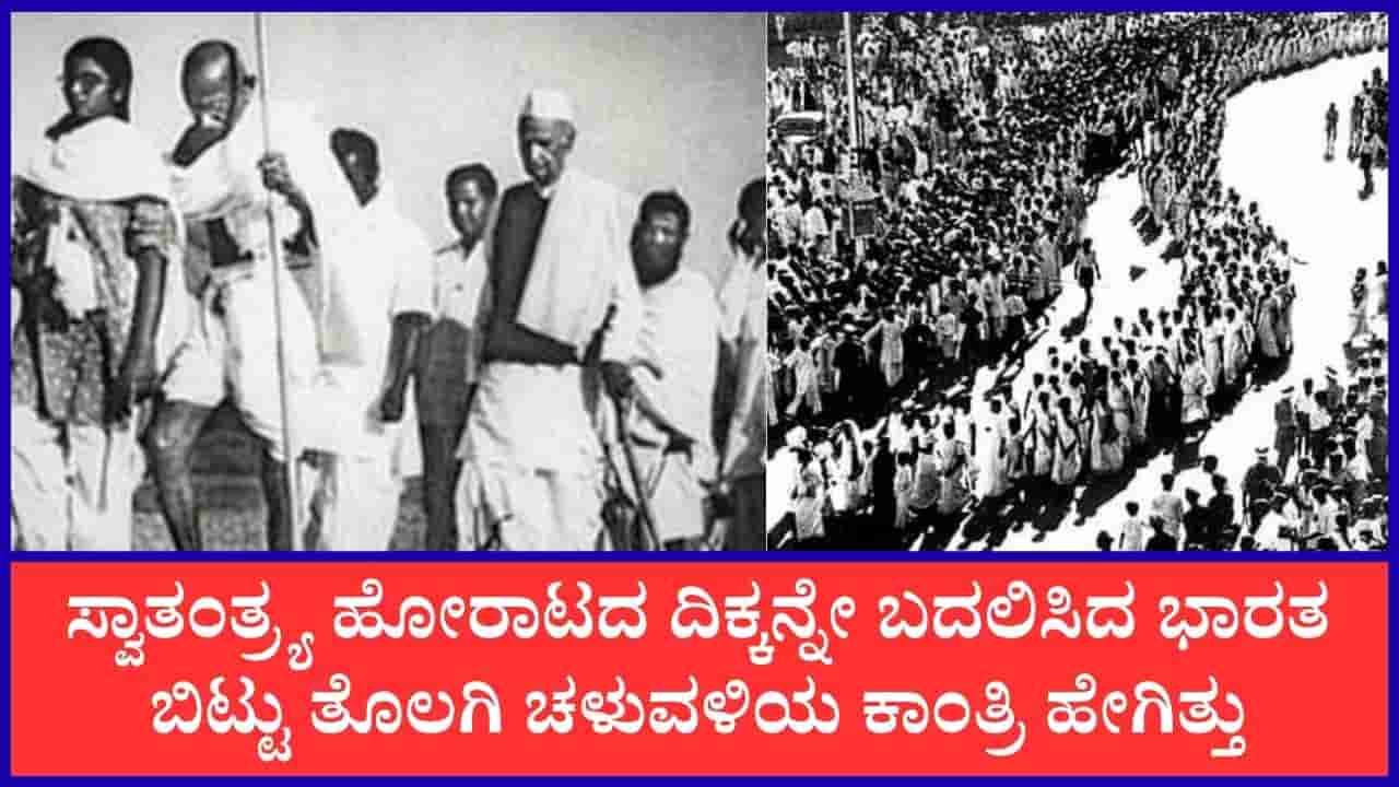 Quit India Movement Day: ಬ್ರಿಟೀಷರೇ ಭಾರತ ಬಿಟ್ಟು ತೊಲಗಿ; ಕ್ವಿಟ್ ಇಂಡಿಯಾ ಚಳವಳಿಯ ಕ್ರಾಂತಿ ಹೇಗಿತ್ತು?
