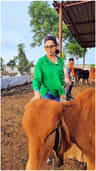 ಗೋಶಾಲೆಯಲ್ಲಿ ರಾಗಿಣಿ ಕಳೆದ ಸುಂದರ ಕ್ಷಣಗಳು