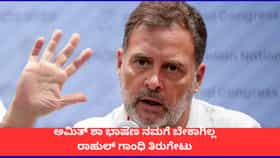 ‘ಅಮಿತ್ ಶಾ ಭಾಷಣ ನಮಗೆ ಬೇಕಾಗಿಲ್ಲ’; ರಾಹುಲ್ ಗಾಂಧಿ ವ್ಯಂಗ್ಯ