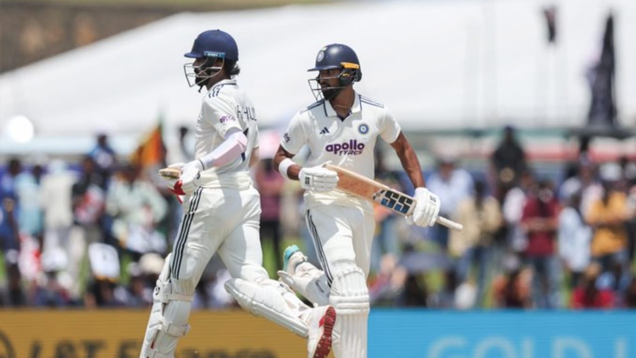 IND vs SL: ಪಡಿಕ್ಕಲ್- ರಾಹುಲ್ ಅರ್ಧಶತಕ; 2ನೇ ಸೆಷನ್​ ಮುಕ್ತಾಯ