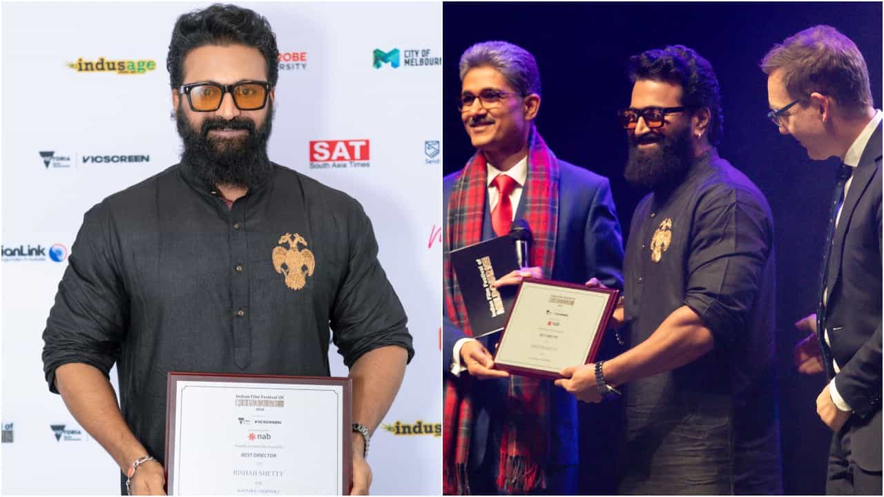 ಮೆಲ್ಬೋರ್ನ್ ಇಂಡಿಯನ್ ಫಿಲ್ಮ್ ಫೆಸ್ಟಿವಲ್ನಲ್ಲಿ ಎರಡು ಅವಾರ್ಡ್ ಗೆದ್ದ ರಿಷಬ್ ಶೆಟ್ಟಿ ಮೆಲ್ಬೋರ್ನ್ ಇಂಡಿಯನ್ ಫಿಲ್ಮ್ ಫೆಸ್ಟಿವಲ್ನಲ್ಲಿ ಎರಡು ಅವಾರ್ಡ್ ಗೆದ್ದ ರಿಷಬ್ ಶೆಟ್ಟಿ