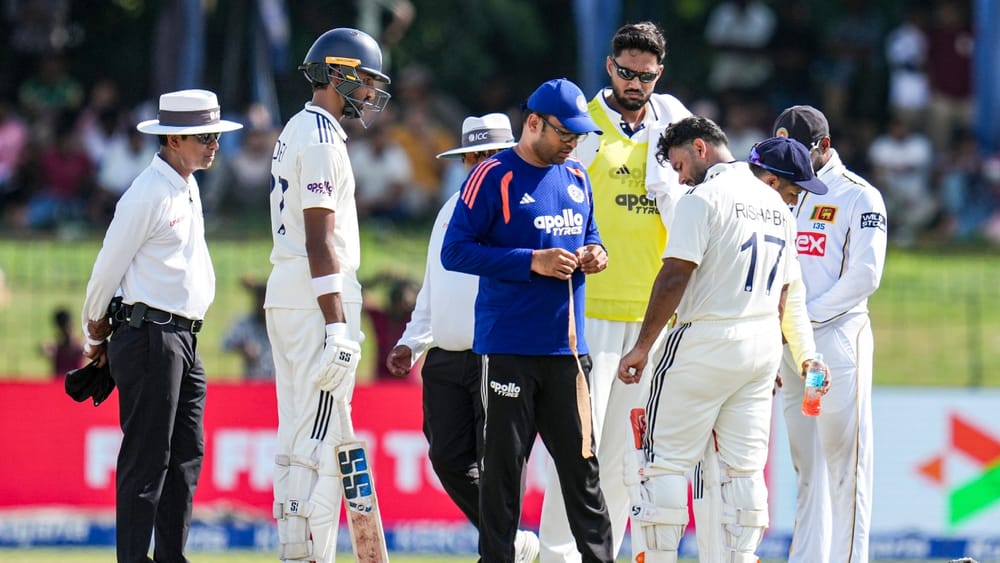 IND vs SL: ರಿಷಭ್ ಪಂತ್ ಗಾಯದ ಬಗ್ಗೆ ಹೊರಬಿತ್ತು ಬಿಗ್ ಅಪ್​ಡೇಟ್