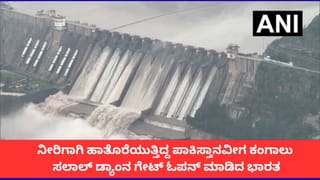 ನೀರಿಗಾಗಿ ಹಾತೊರೆಯುತ್ತಿದ್ದ ಪಾಕಿಸ್ತಾನವೀಗ ಕಂಗಾಲು; ಸಲಾಲ್ ಡ್ಯಾಂನ ಗೇಟ್​ ಓಪನ್ ಮಾಡಿದ ಭಾರತ