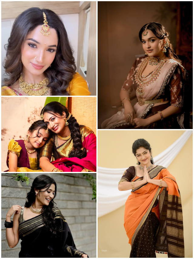 ಚಂದನವನದ ನಟಿಯರ ವರಮಹಾಲಕ್ಷ್ಮಿ ಹಬ್ಬದ ಸಂಭ್ರಮ