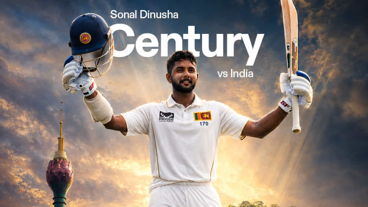 IND vs SL: ಭಾರತದ ವಿರುದ್ಧ ಚೊಚ್ಚಲ ಟೆಸ್ಟ್ ಶತಕ ಬಾರಿಸಿದ ಸೋನಲ್ ದಿನುಷಾ