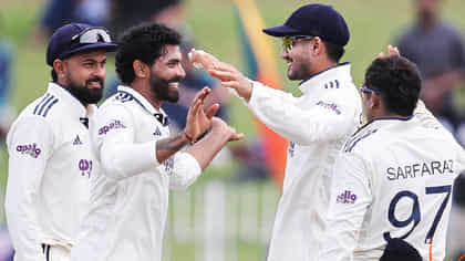 IND vs SL: ಶ್ರೀಲಂಕಾ ಆಲೌಟ್: ಫಾಲೋಆನ್ ಹೇರಿದ ಟೀಮ್ ಇಂಡಿಯಾ