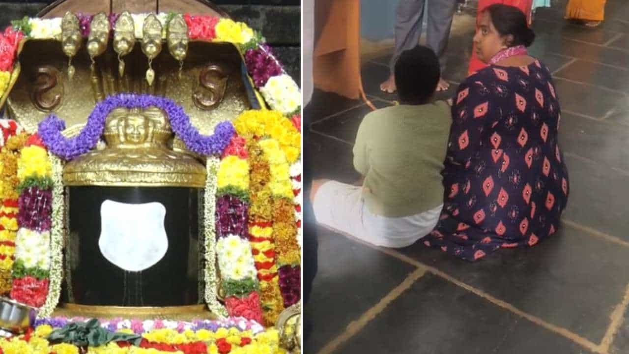 ಮುಜರಾಯಿ ದೇವಸ್ಥಾನದಲ್ಲಿ ಇದೆಂಥಾ ಪ್ರಮಾದ: ಭಕ್ತರ ಪ್ರಸಾದದ ತಟ್ಟೆ ಕಿತ್ತು ಬಿಸಾಡಿದ ಸಿಬ್ಬಂದಿ