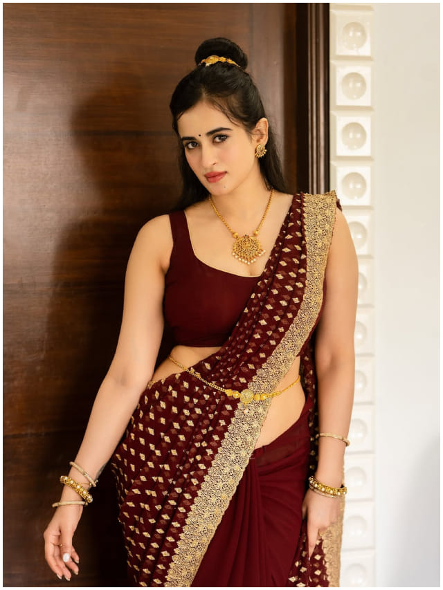 ದಂತದ ಗೊಂಬೆಯಂತೆ ಕಂಗೊಳಿಸಿದ ನಟಿ ತಪಸ್ವಿನಿ ಪೂಣಚ್ಚ