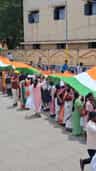 ಬಳ್ಳಾರಿ: 350 ಮೀ ಉದ್ದದ ಭವ್ಯ ತಿರಂಗಾ ಯಾತ್ರೆ