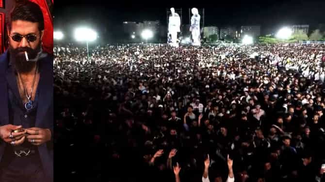 ಹೈದರಾಬಾದ್​​ನಲ್ಲಿ ‘ಟಾಕ್ಸಿಕ್’ ಇವೆಂಟ್​​, ಯಶ್ ನೋಡಲು ಬಂದ ಜನಸಾಗರ