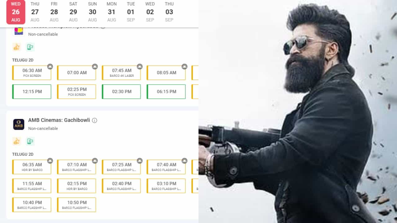 ತೆಲಂಗಾಣದಲ್ಲಿ ‘ಟಾಕ್ಸಿಕ್’ ಅಬ್ಬರ, ಗಂಟೆಯಲ್ಲೇ ಹೌಸ್​ಫುಲ್​​