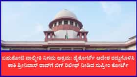 ವಾಲ್ಮೀಕಿ ಅಭಿವೃದ್ಧಿ ಮಂಡಳಿ ಹಗರಣದ ಆರೋಪಿಗೆ ಸುಪ್ರೀಂ ಜಾಮೀನು