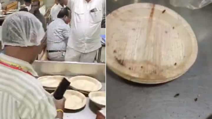 ವಿಕಾಸಸೌಧದ ಕ್ಯಾಂಟೀನ್ ಮೇಲೆ ಆಹಾರ ಇಲಾಖೆ ದಾಳಿ: ಜಿರಳೆ-ಫಂಗಸ್ ಪತ್ತೆ, ಕ್ಯಾಂಟೀನ್ ಸೀಜ್! ವಿಕಾಸಸೌಧದ ಕ್ಯಾಂಟೀನ್ ಮೇಲೆ ಆಹಾರ ಇಲಾಖೆ ದಾಳಿ: ಜಿರಳೆ-ಫಂಗಸ್ ಪತ್ತೆ, ಕ್ಯಾಂಟೀನ್ ಸೀಜ್!