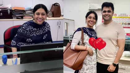 ಪತ್ನಿ ಕೆಲಸ ಮಾಡುವ ಬ್ಯಾಂಕ್‌ಗೆ ಹೋಗಿ ಸರ್ಪ್ರೈಸ್ ಕೊಟ್ಟ ಪತಿ
