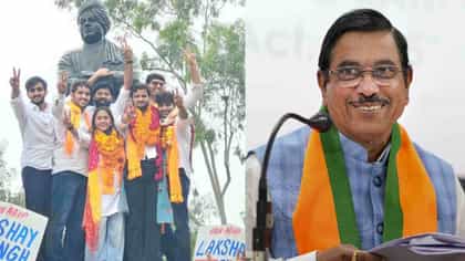 ದೆಹಲಿ ವಿವಿ ಚುನಾವಣೆಯಲ್ಲಿ ABVP ಭರ್ಜರಿ ಜಯ: ಶುಭ ಹಾರೈಸಿದ ಸಚಿವ ಜೋಶಿ