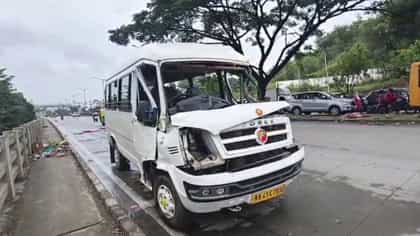 ಬೆಂಗಳೂರಿನಲ್ಲಿ ವ್ಹೀಲಿಂಗ್ ಪುಂಡರ ಹುಚ್ಚಾಟಕ್ಕೆ ಟಿಟಿ ವಾಹನ ಅಪಘಾತ
