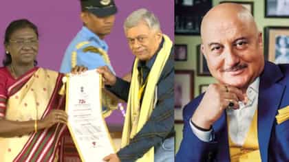 ‘ಮಹಾನ್ ಕಲಾವಿದ ಅನಂತ್​ ನಾಗ್’: ಅಭಿನಂದನೆ ಸಲ್ಲಿಸಿದ ಅನುಪಮ್ ಖೇರ್