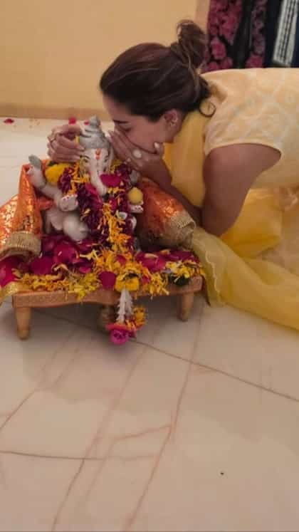 ಗಣಪತಿ ಬಪ್ಪನ ವಿಸರ್ಜನೆ ಮಾಡಿದ ಬಾಲಿವುಡ್ ನಟಿ ಅನನ್ಯಾ ಪಾಂಡೆ