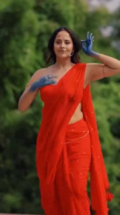 ಕನ್ನಡ ಹಾಡಿಗೆ ತೆಲುಗು ನಟಿ ಅನುಸೂಯ ಸಖತ್ ನೃತ್ಯ: ವಿಡಿಯೋ ನೋಡಿ