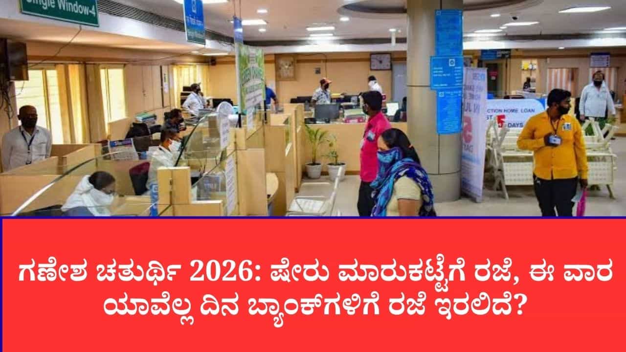ಗಣೇಶ ಹಬ್ಬಕ್ಕೆ ಷೇರು ಮಾರುಕಟ್ಟೆ ಕ್ಲೋಸ್: ಬೆಂಗಳೂರು ಸೇರಿ ಹಲವೆಡೆ ಬ್ಯಾಂಕ್​ಗಳು ಬಂದ್, ಎಟಿಎಂ-ಯುಪಿಐ ಎಂದಿನಂತೆ ಲಭ್ಯ