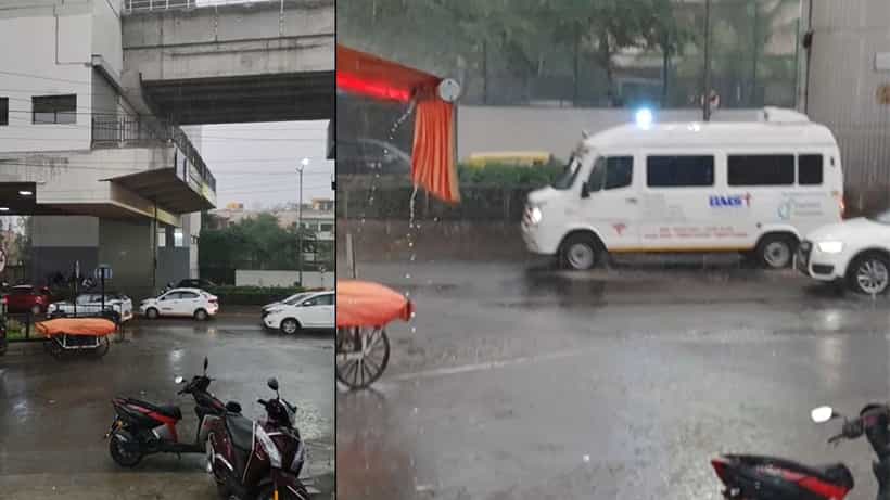 Bangalore Rains: ಬೆಂಗಳೂರಿನ ಹಲವೆಡೆ ಅಬ್ಬರಿಸಿದ ವರುಣ; 8 ಜಿಲ್ಲೆಗಳಿಗೆ ನಾಳೆ ಯೆಲ್ಲೋ ಅಲರ್ಟ್