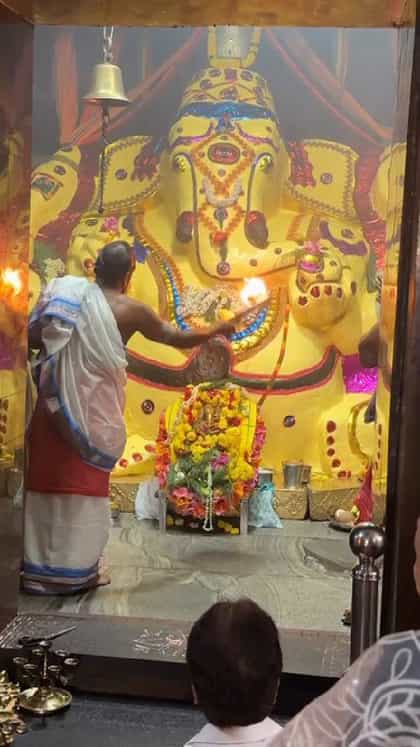 ಬಸವನಗುಡಿಯ ದೊಡ್ಡ ಗಣಪತಿಗೆ ಬೆಣ್ಣೆ ಅಲಂಕಾರ