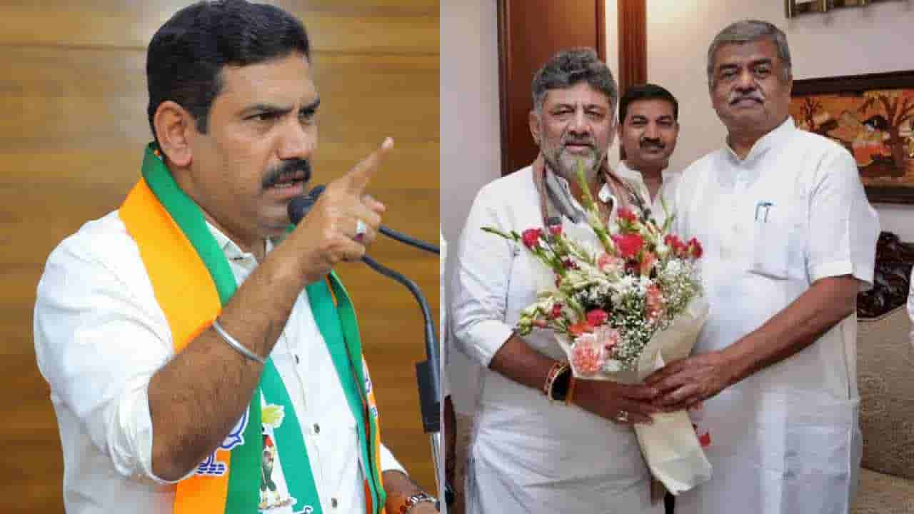 ತಮ್ಮ ವಿರುದ್ಧ ಸ್ಪರ್ಧೆಗೆ ಡಿಕೆಶಿಗೆ ವಿಜಯೇಂದ್ರ ಆಹ್ವಾನ: ಹರಿಪ್ರಸಾದ್ ಪಂಚಾಯ್ತಿ ಚುನಾವಣೆಗೆ ಸ್ಪರ್ಧಿಸಲಿ ಎಂದು ವ್ಯಂಗ್ಯ