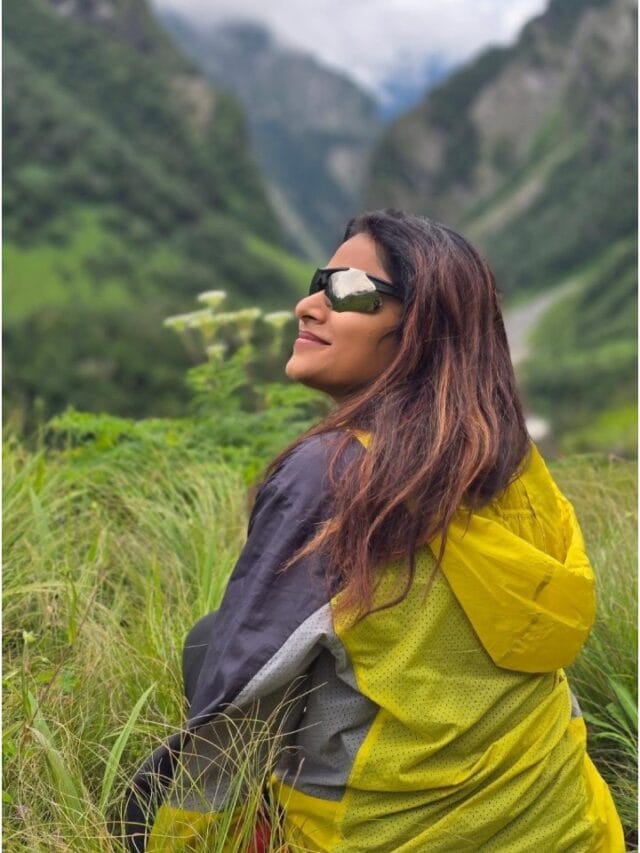 ಪ್ರಕೃತಿ ಮಧ್ಯೆ ಕಳೆದು ಹೋದ ನಟಿ ಸಂಗೀತಾ ಶೃಂಗೇರಿ 